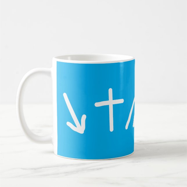 Flèches évangéliques Mug (Gauche)