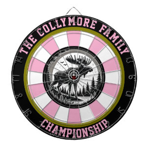 Fléchettes Art cible de précision de la forêt de Moose