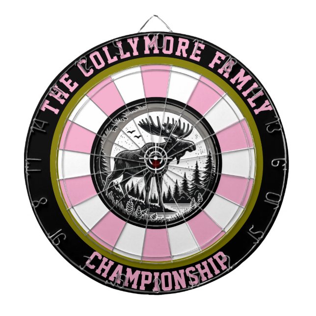 Fléchettes Art cible de précision de la forêt de Moose (Devant)