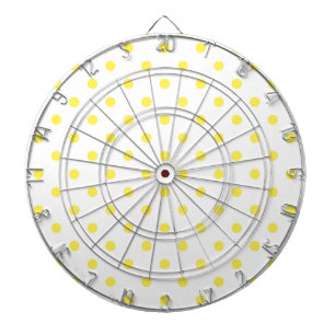 Fléchettes ATTEINDRE LA Cible de flechettes POKA JAUNE DOT