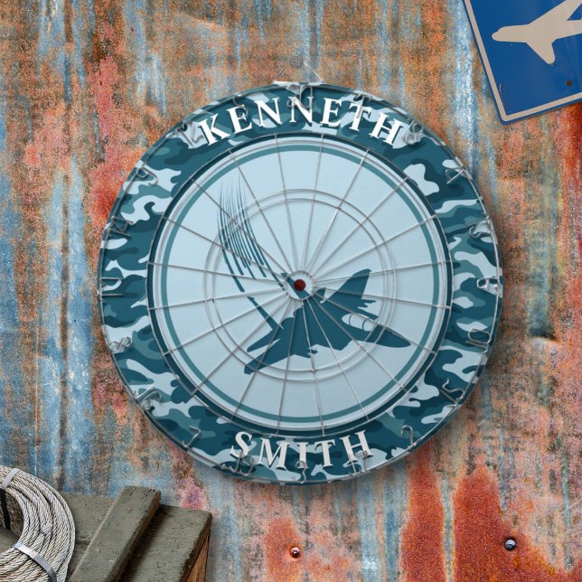 Fléchettes Avion de combat et Cible de flechettes Camo (Créateur téléchargé)