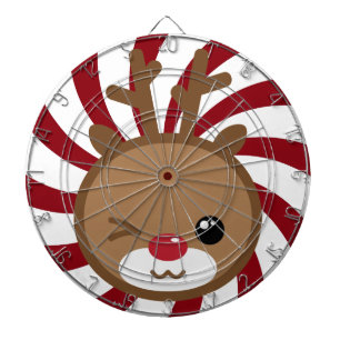 Fléchettes Cible de flechettes de Kawaii Reindeer