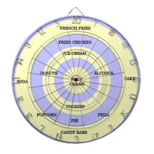 Fléchettes Cible de flechettes de régime