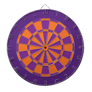 Fléchettes Cible de flechettes : Pourpre orange, pourpre, et