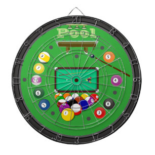 Fléchettes Cible multicible de piscine (billards)