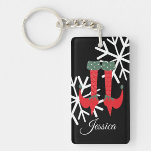 Fléchettes de neige Whimisical Christmas Elf Feet 