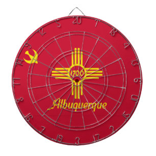 Fléchettes Drapeau d'Albuquerque, Cible de flechettes du Nouv