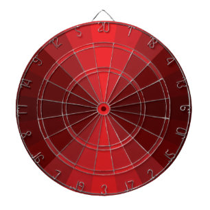 Fléchettes Illusion optique Cible de flechettes rouge