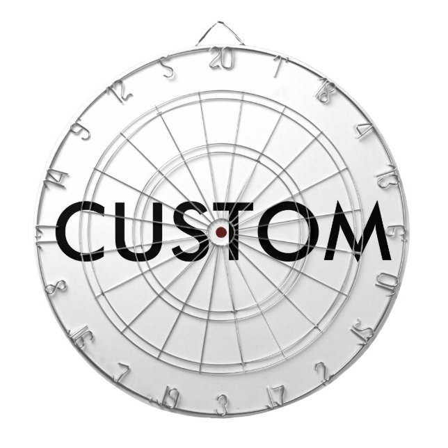 Fléchettes Modèle de blanc de cible personnalisé par coutume (Devant)