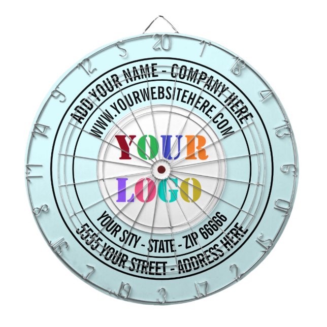 Fléchettes Modèle de Cible de flechettes de texte du logo de  (Devant)