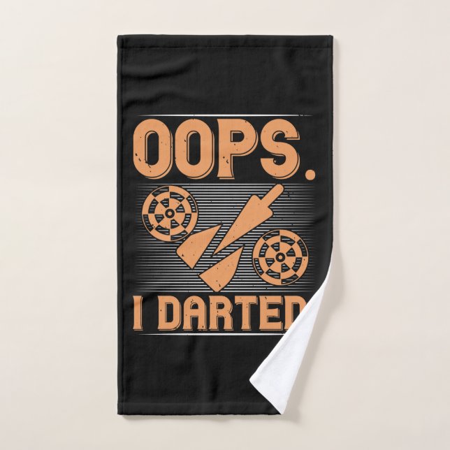 fléchettes - Oops I Darty (Serviette à main)