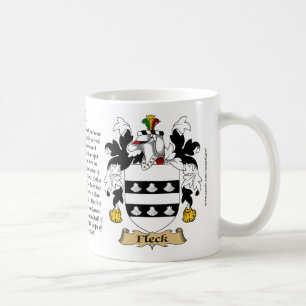 Fleck, der Ursprung, die Bedeutung und das Wappen Kaffeetasse