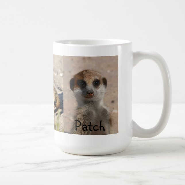 Flecken Meerkat Tasse (Rechts)