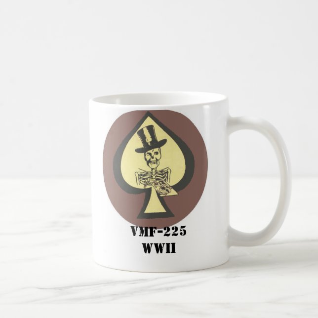 Flecken VMF-225 Kaffeetasse (Rechts)