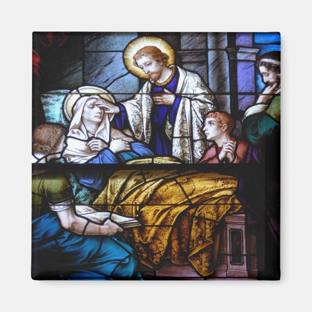 Fleckglas Magnet (Vorne)