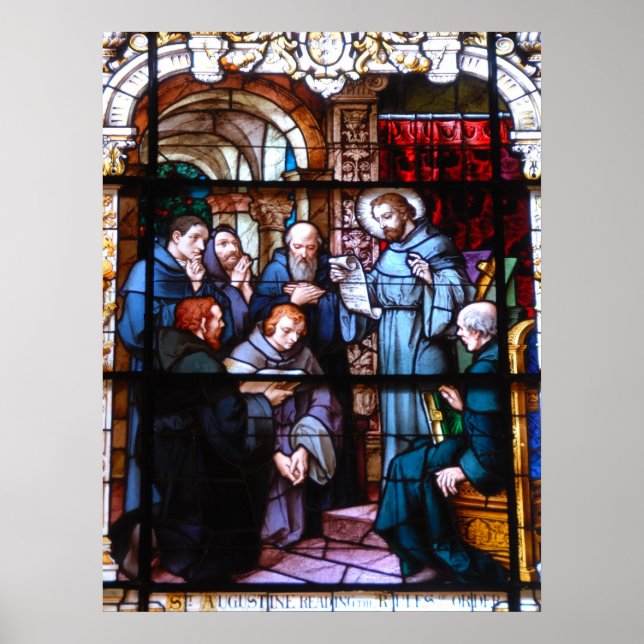 Fleckglas Poster (Vorne)