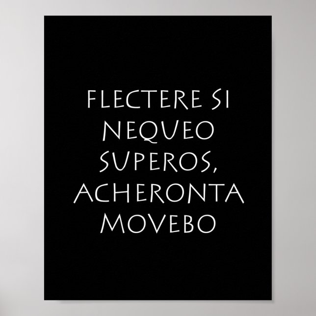 Flectere ist nequeo superos Acheronta movebo Poster (Vorne)