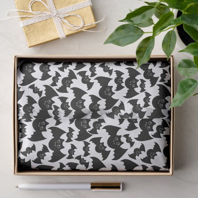 Fledermaus, Fledermaus Seidenpapier (Geschenk)