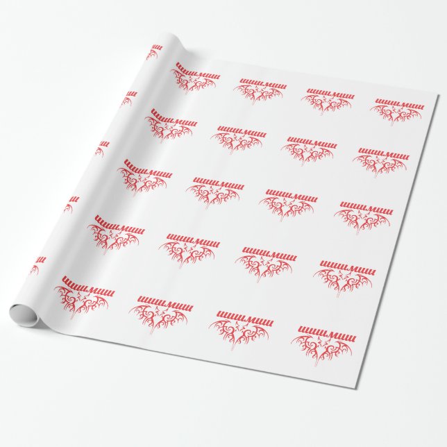 Fledermaus Geschenkpapier (Ungerollt)