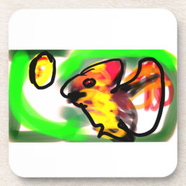 Fledermaus Kunst Getränkeuntersetzer