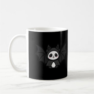 Fledermaus-Panda-Halloween Kaffeetasse