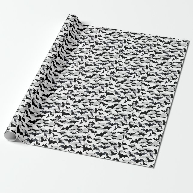 Fledermäuse Geschenkpapier (Ungerollt)