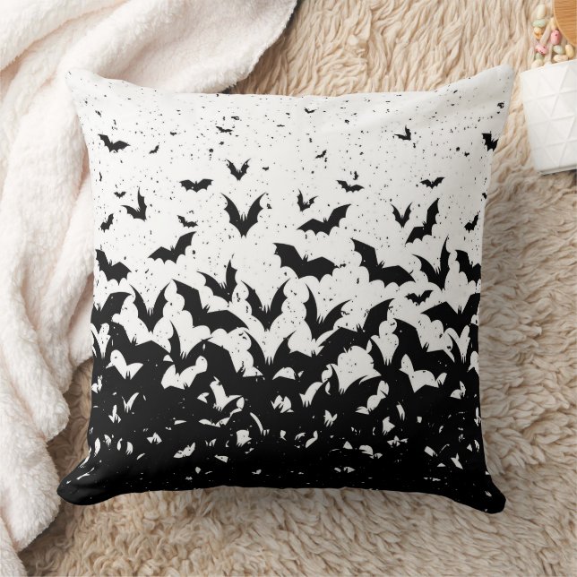 Fledermäuse Halloween Horror Vampire Kissen (Decke)