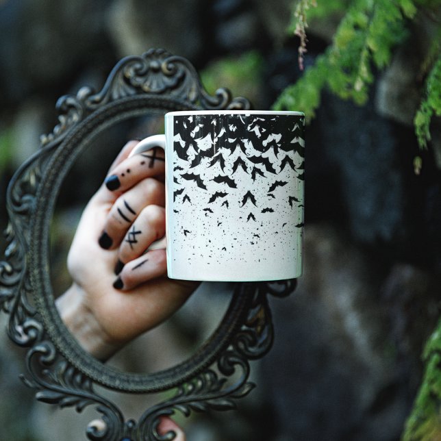 Fledermäuse Halloween Horror Vampire Tasse (Von Creator hochgeladen)