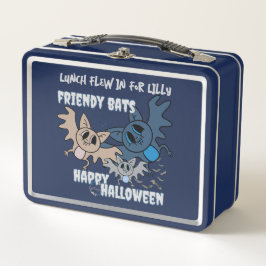 Fledermäuse Metall Brotdose