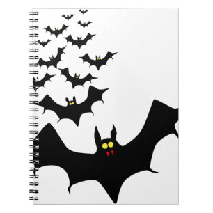 Fledermäuse Notizblock