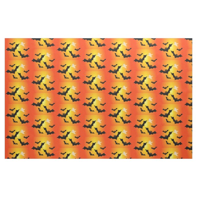 Fledermäuse und Geist Stoff (Fat Quarter (45,7 x 55,9 cm))