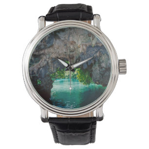 Fledermaushöhle in Airai, Palau, Mikronesien Armbanduhr