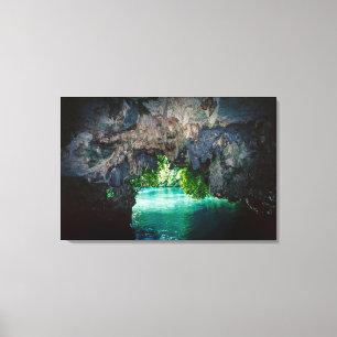Fledermaushöhle in Airai, Palau, Mikronesien Leinwanddruck