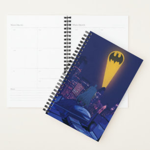 Fledermaussignal über Gotham Planer