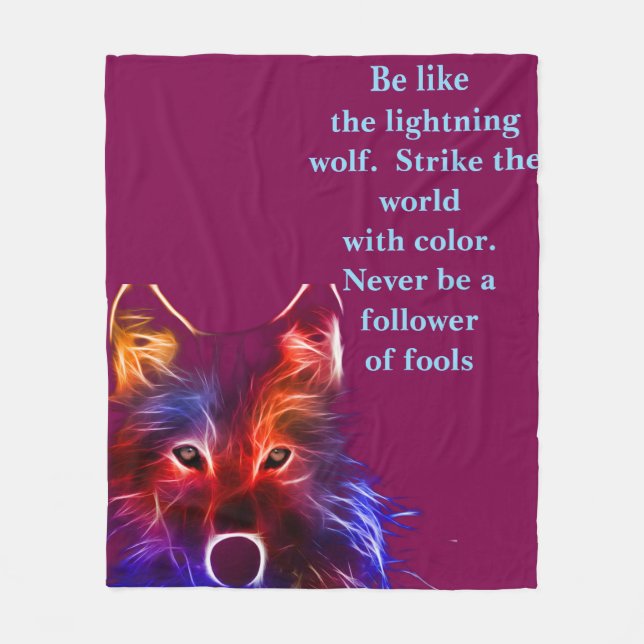 Fleece Blanket (Vorderseite)