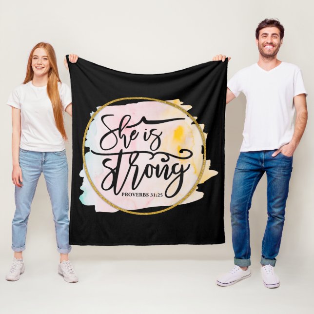 Fleece Blanket, 50"x60" (Beispiel)