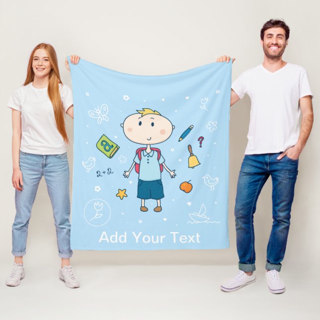 Fleece Blanket, 50"x60" (Beispiel)