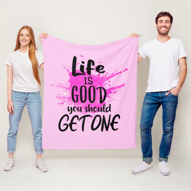 Fleece Blanket, 50"x60" (Beispiel)