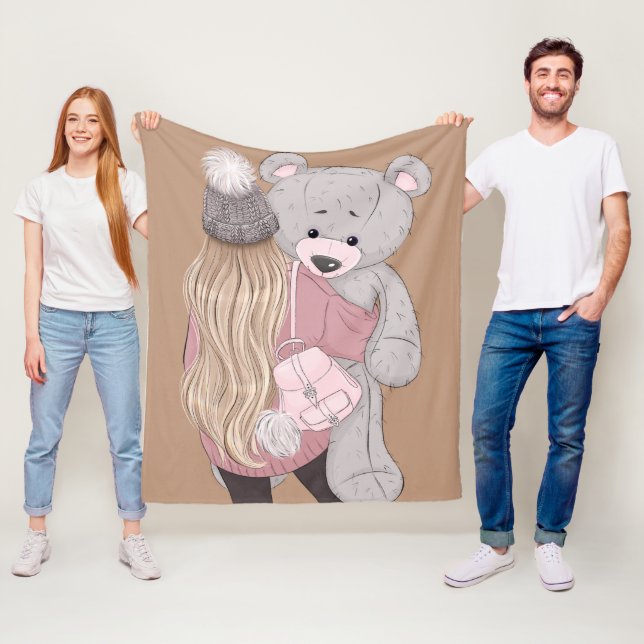 Fleece Blanket, 50"x60" (Beispiel)