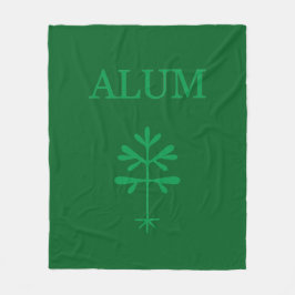 Fleece Blanket, Alum Green