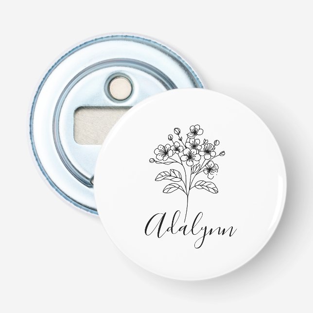 Fleece Blanket Flaschenöffner (Vorderseite)