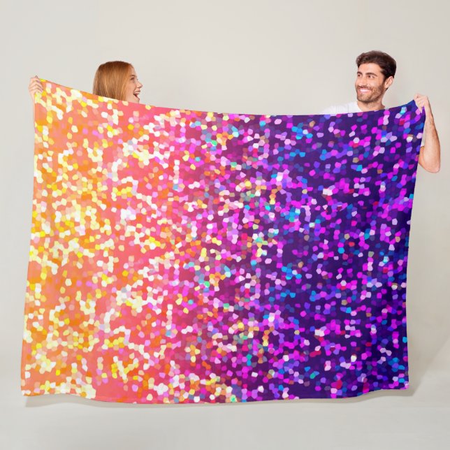 Fleece Blanket Glitzer Graphic (Beispiel)