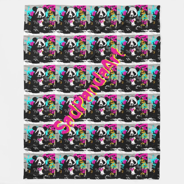 Fleece Blanket, groß 60" x 80" (Vorderseite)