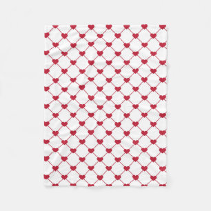 Fleece Blanket/Herz