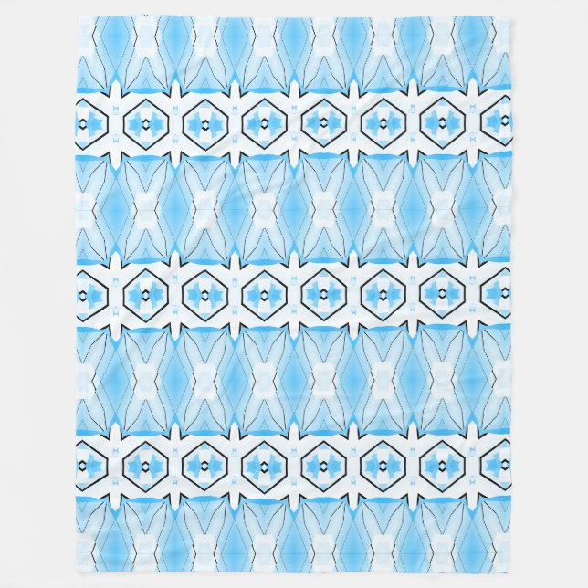 Fleece Blanket, Klassisches Stoffmuster (Vorderseite)