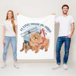 FLEECE BLANKET MIT 2025 CCCI NATL SPECIALTY LOGO