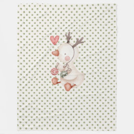 Fleece Blanket mit Niedlichem Duck