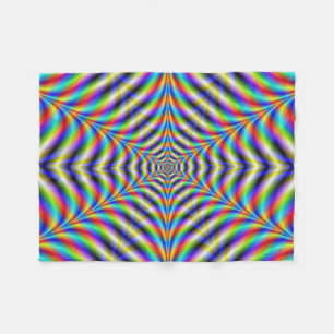 Fleece Blanket Neon Web
