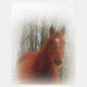 Fleece Blanket/Pferd