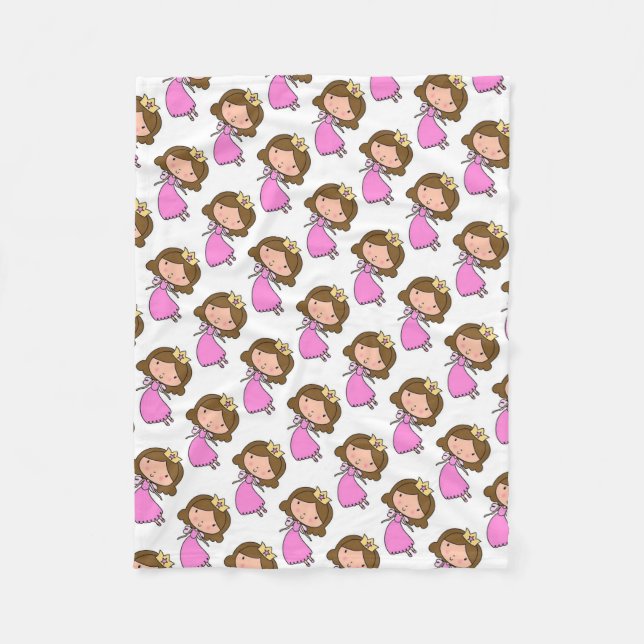 Fleece Blanket/Princess (Vorderseite)